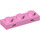 LEGO Fel roze Plaat 1 x 3 met Zwart eyebrows (3623 / 52100)