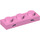 LEGO Klar rosa Plate 1 x 3 med Svart eyebrows (3623 / 52100)