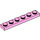 LEGO Klar rosa Plate 1 x 6 (3666)