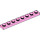 LEGO Fel roze Plaat 1 x 8 (3460)