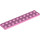 LEGO Fel roze Plaat 2 x 10 (3832)