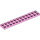 LEGO Fel roze Plaat 2 x 12 (2445)