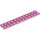 LEGO Leuchtendes Rosa Platte 2 x 12 (2445)