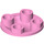 LEGO Fel roze Plaat 2 x 2 Ronde met Afgerond Onderzijde (2654 / 28558)