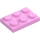 LEGO Bright Pink Plate 2 x 3 (3021)