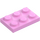 LEGO Bright Pink Plate 2 x 3 (3021)