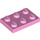 LEGO Bright Pink Plate 2 x 3 (3021)