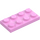 LEGO Bright Pink Plate 2 x 4 (3020)