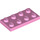 LEGO Bright Pink Plate 2 x 4 (3020)