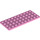 LEGO Bright Pink Plate 4 x 10 (3030)