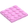 LEGO Bright Pink Plate 4 x 4 (3031)