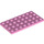 LEGO Bright Pink Plate 4 x 8 (3035)