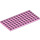 LEGO Leuchtend rosa Platte 6 x 12 (3028)