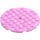 LEGO Klar rosa Plate 8 x 8 Rund Sirkel (74611)