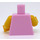 LEGO Leuchtendes Rosa Pop Stern Torso (973 / 88585)