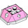 LEGO Fel roze Shell met Wit Spikes (67931)