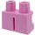 LEGO Leuchtend rosa Kurz Beine mit Pink shoes (33643 / 41879)