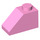 LEGO Fel roze Helling 1 x 2 (45°) (3040 / 6270)