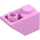 LEGO Bright Pink Slope 1 x 2 (45°) Inverted (3665)