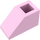 LEGO Fel roze Helling 1 x 2 (45°) Omgekeerd (3665)