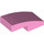 LEGO Bright Pink Slope 1 x 2 Curved (11477)