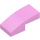 LEGO Bright Pink Slope 1 x 2 Curved (11477)