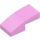 LEGO Bright Pink Slope 1 x 2 Curved (3593 / 11477)