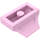 LEGO Leuchtend rosa Steigung 1 x 2 x 0.7 Gebogen mit Fin (47458 / 81300)