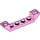 LEGO Fel roze Helling 1 x 6 (45°) Dubbele Omgekeerd met Open Midden (52501)