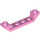 LEGO Fel roze Helling 1 x 6 (45°) Dubbele Omgekeerd met Open Midden (52501)