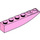 LEGO Fel roze Helling 1 x 6 Gebogen Omgekeerd (41763 / 42023)