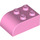 LEGO Bright Pink Slope Brick 2 x 3 with Curved Top (6215)