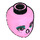LEGO Bright Pink Sweet Mayhem Female Minidoll Head (47798 / 92198)