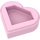 LEGO Bright Pink Tile 1 x 1 Heart (5529 / 39739)