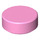 LEGO Fel roze Tegel 1 x 1 Ronde (35381 / 98138)