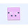 LEGO Bright Pink Tile 1 x 1 with Minecraft Pig Face Pattern with Groove (3070bpb78 / 17058)