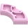 LEGO Leuchtend rosa Fliese 2 x 2 Gebogen Ecke (27925)