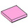 LEGO Bright Pink Tile 2 x 2 with Groove (3068)