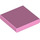 LEGO Bright Pink Tile 2 x 2 with Groove (3068 / 88409)