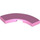 LEGO Bright Pink Tile 3 x 3 Curved Corner (79393)