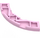 LEGO Leuchtend rosa Fliese 4 x 4 Gebogen Ecke mit Cutouts (3477 / 27507)