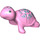 LEGO Bright Pink Turtle (Walking) with Blue scales (66590 / 66709)