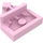 LEGO Leuchtend rosa Keil 2 x 2 x 0.7 mit Punkt (45°) (66956)