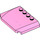 LEGO Leuchtend rosa Keil 4 x 6 Gebogen (52031)