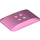 LEGO Bright Pink Wedge 4 x 6 Roof Curved (98281)