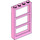 LEGO Leuchtend rosa Fenster 1 x 4 x 6 Rahmen mit Drei Panes (46523 / 57894)