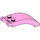 LEGO Leuchtend rosa Windschutzscheibe 2 x 5 x 2 mit Griff (35375 / 92474)