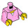 LEGO Leuchtend rosa Woman Minifig Torso (973 / 76382)
