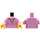 LEGO Fel roze Vrouw Minifiguur Torso (973 / 76382)