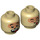 LEGO Brother Monkey Minifigure Head (Recessed Solid Stud) (3626 / 76841)